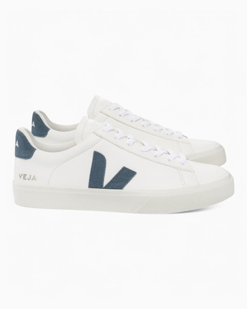 VEJA Campo Chromefree Leather Erkek Sneaker White/California