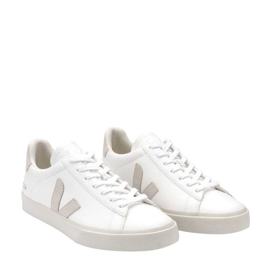 VEJA Campo Chromefree Leather Erkek Sneaker White/Natural