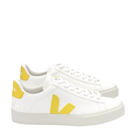 VEJA Campo Chromefree Leather Kadın Sneaker Extra White/Tonic