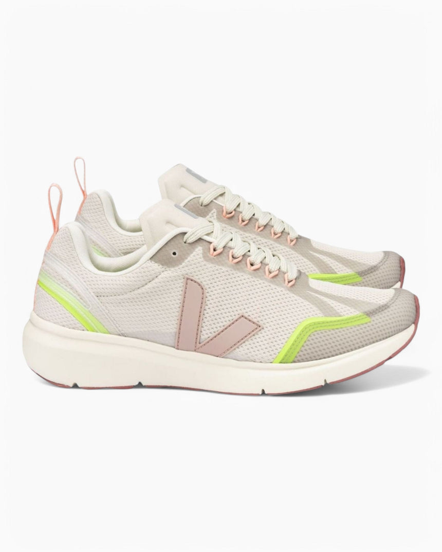 VEJA Condor 2 Alveomesh Kadın Koşu Ayakkabısı Natural/Babe/Jaune Fluo