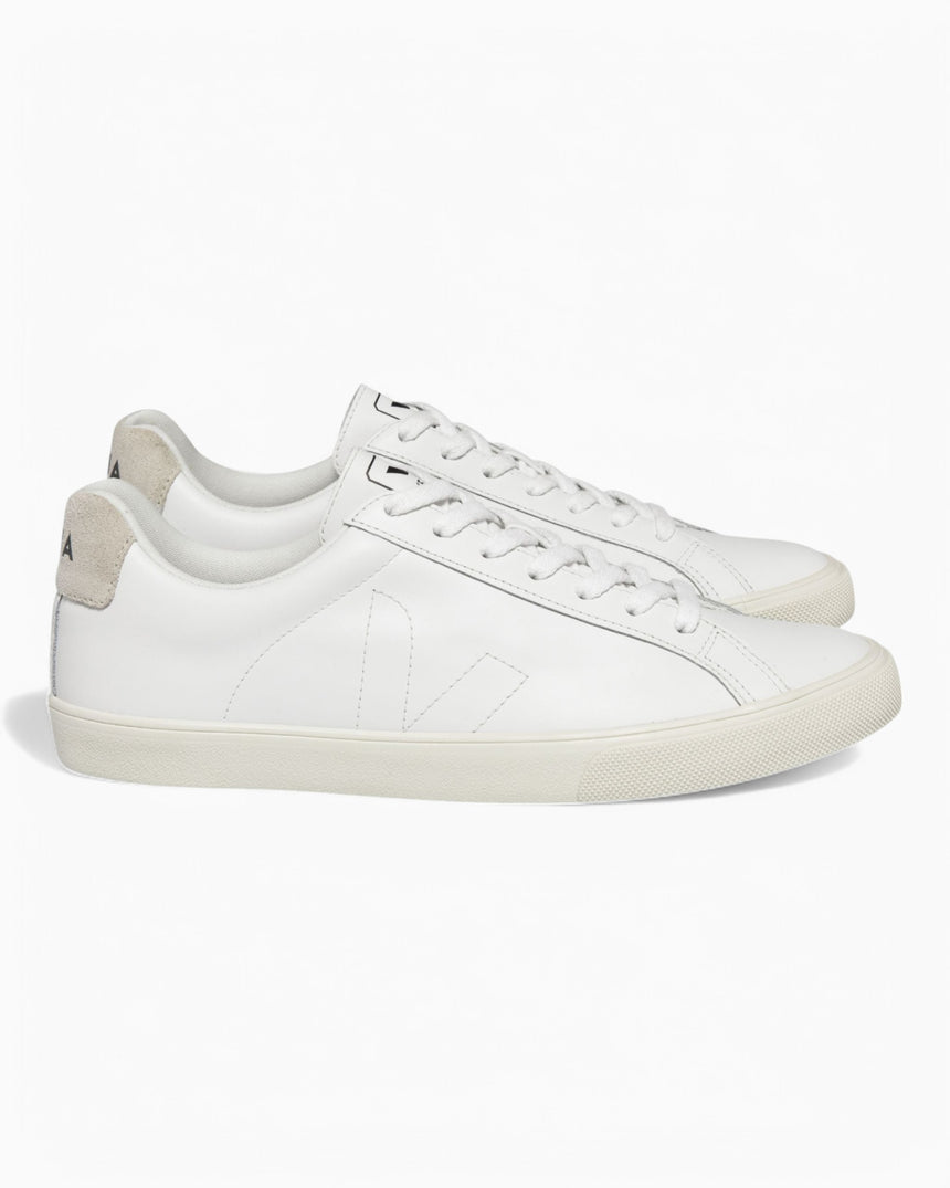 VEJA Esplar Leather Erkek Sneaker Extra White/Extra White