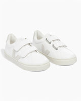 VEJA Small Esplar Chromefree Leather Çocuk Sneaker Extra White/Natural