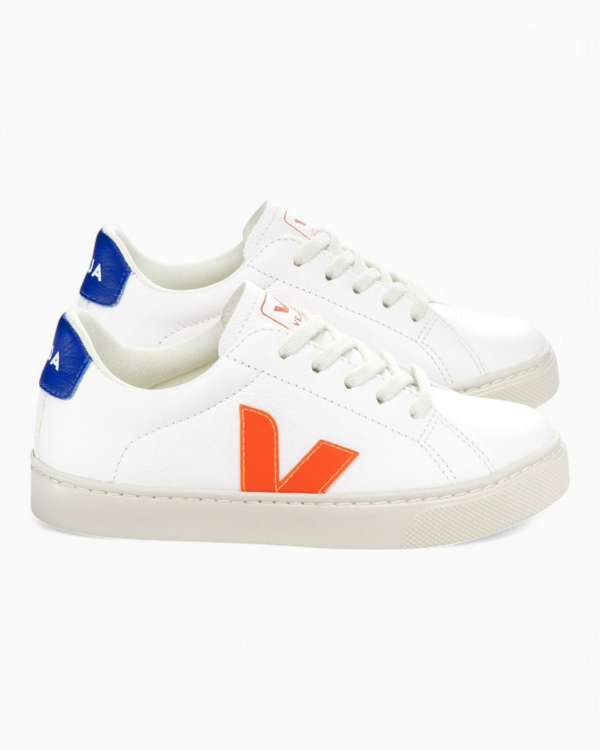 VEJA Small Esplar Laces Chromefree Leather Çocuk Sneaker