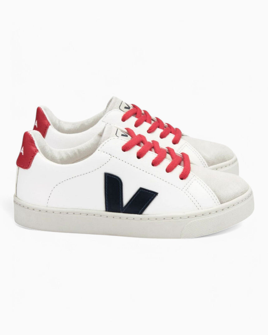 VEJA Small Esplar Laces Chromefree Leather Çocuk Sneaker