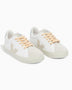 VEJA Small Esplar Laces Chromefree Leather Çocuk Sneaker Extra White/Sable Steel