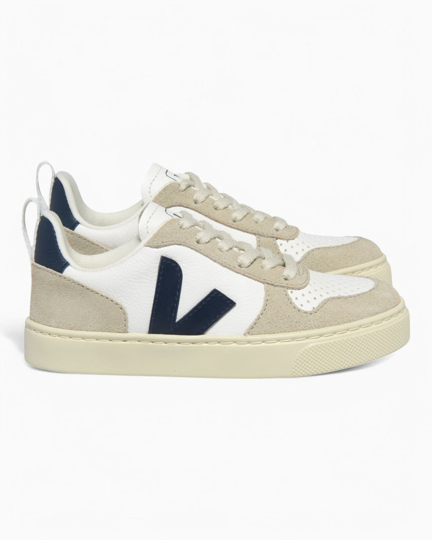 VEJA Small V-10 Laces Chromefree Leather Çocuk Sneaker