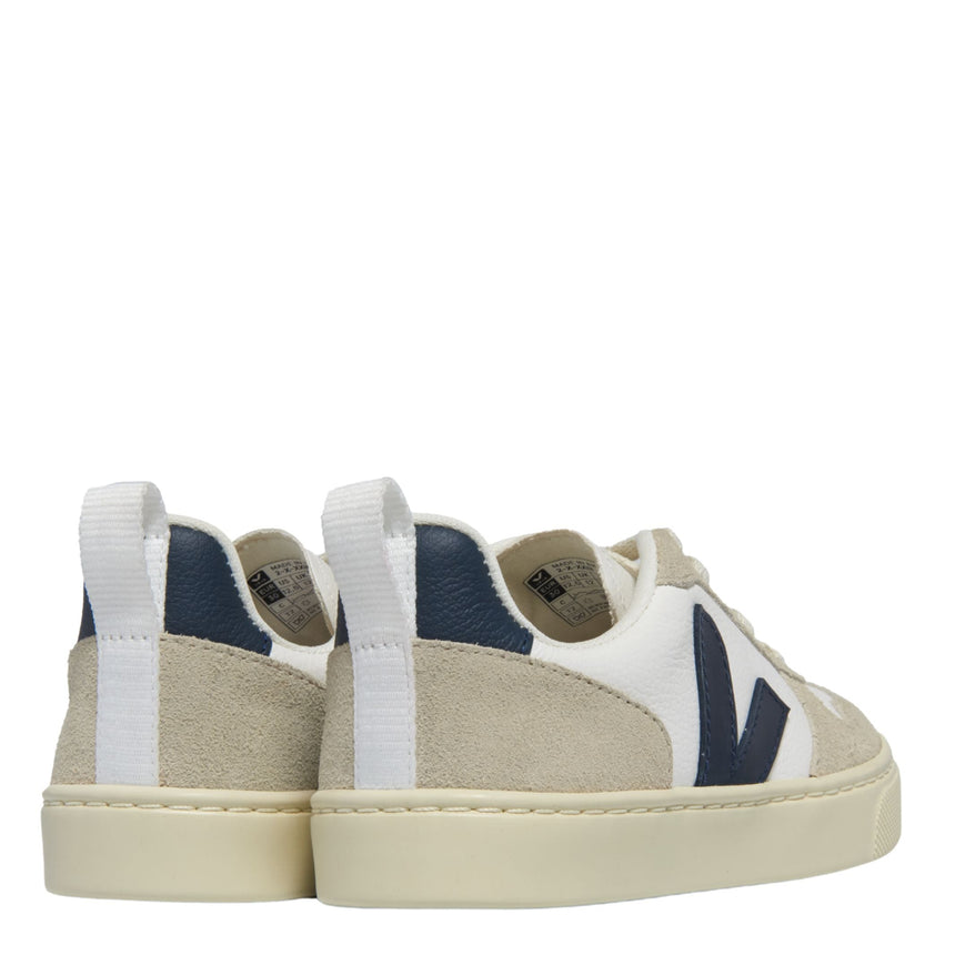 VEJA Small V-10 Laces Chromefree Leather Çocuk Sneaker 