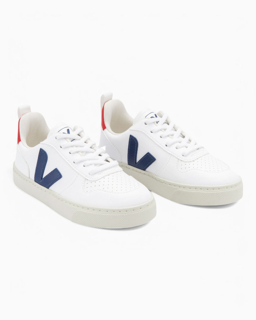 VEJA Small V-10 Laces CWL Çocuk Sneaker White Cobalt/Pekin