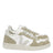 VEJA V-10 Chromefree Leather Erkek Sneaker Extra White/Natural Sahara