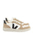 VEJA V-10 Chromefree Leather Erkek Sneaker Extra White/Black Sahara