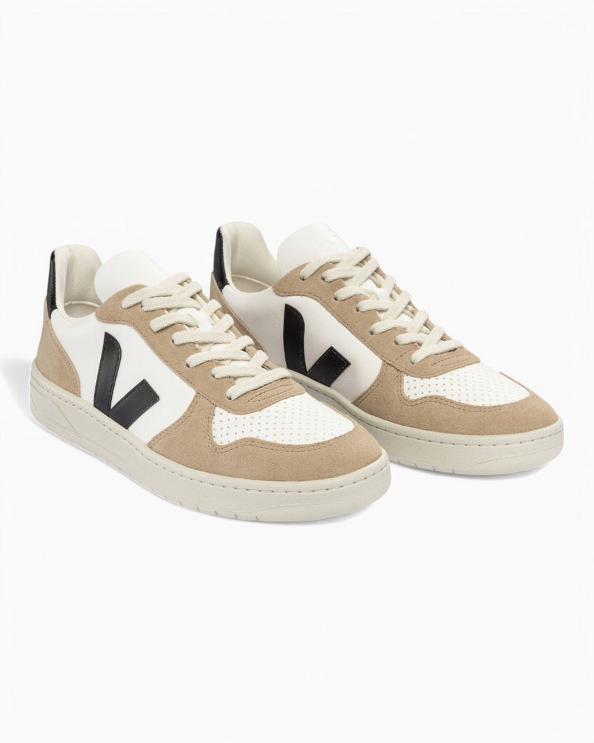 VEJA V-10 Chromefree Leather Kadın Sneaker