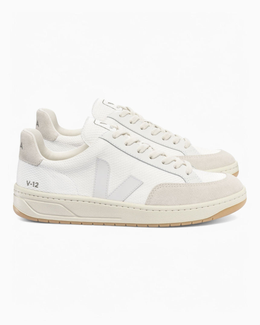 VEJA V-12 B-Mesh Erkek Sneaker White/Natural