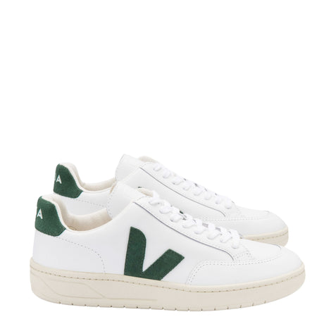 VEJA V - 12 Leather Kadın Sneaker Extra White/Cyprus