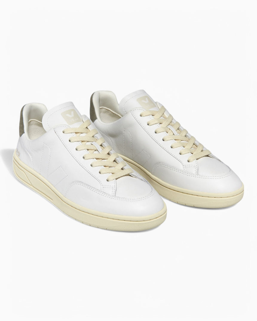 VEJA V-12 Stitch Organic Traced Leather Sneaker