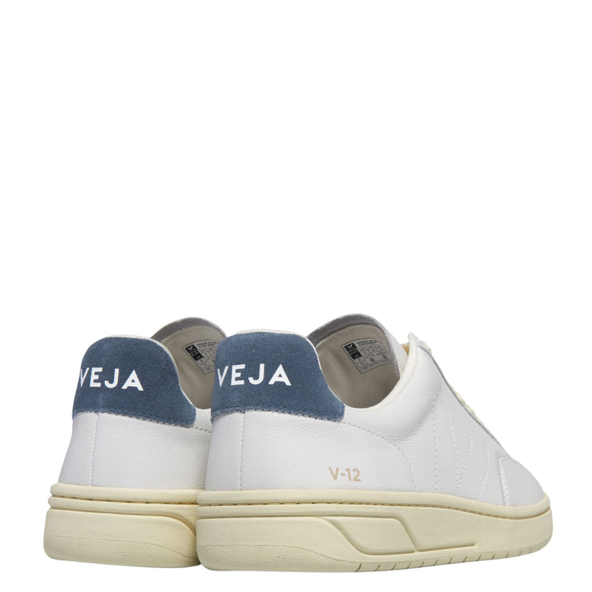 VEJA V-12 Stitch Organic Traced Leather Sneaker