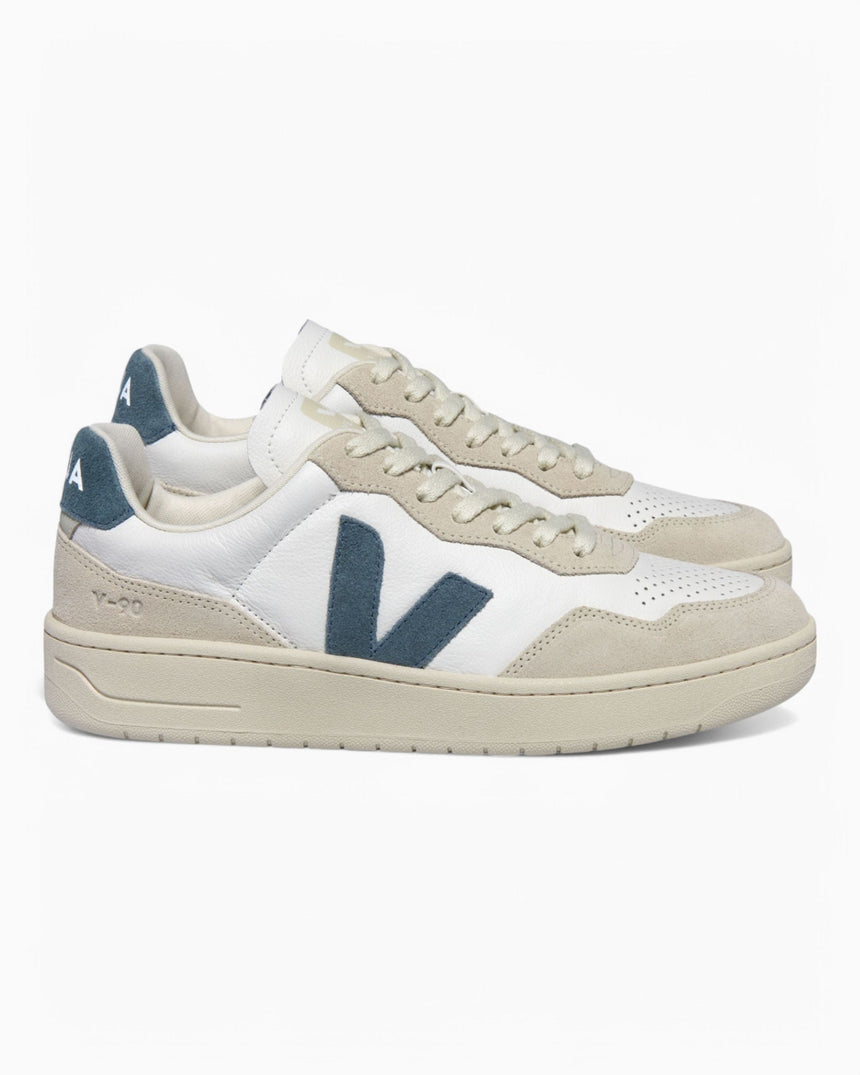 VEJA V-90 Leather Kadın Sneaker Extra White/California