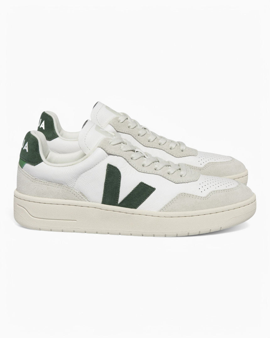 VEJA V-90 Leather Kadın Sneaker Extra White/Cyprus