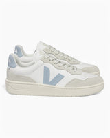 VEJA V-90 Leather Kadın Sneaker Extra White/Steel