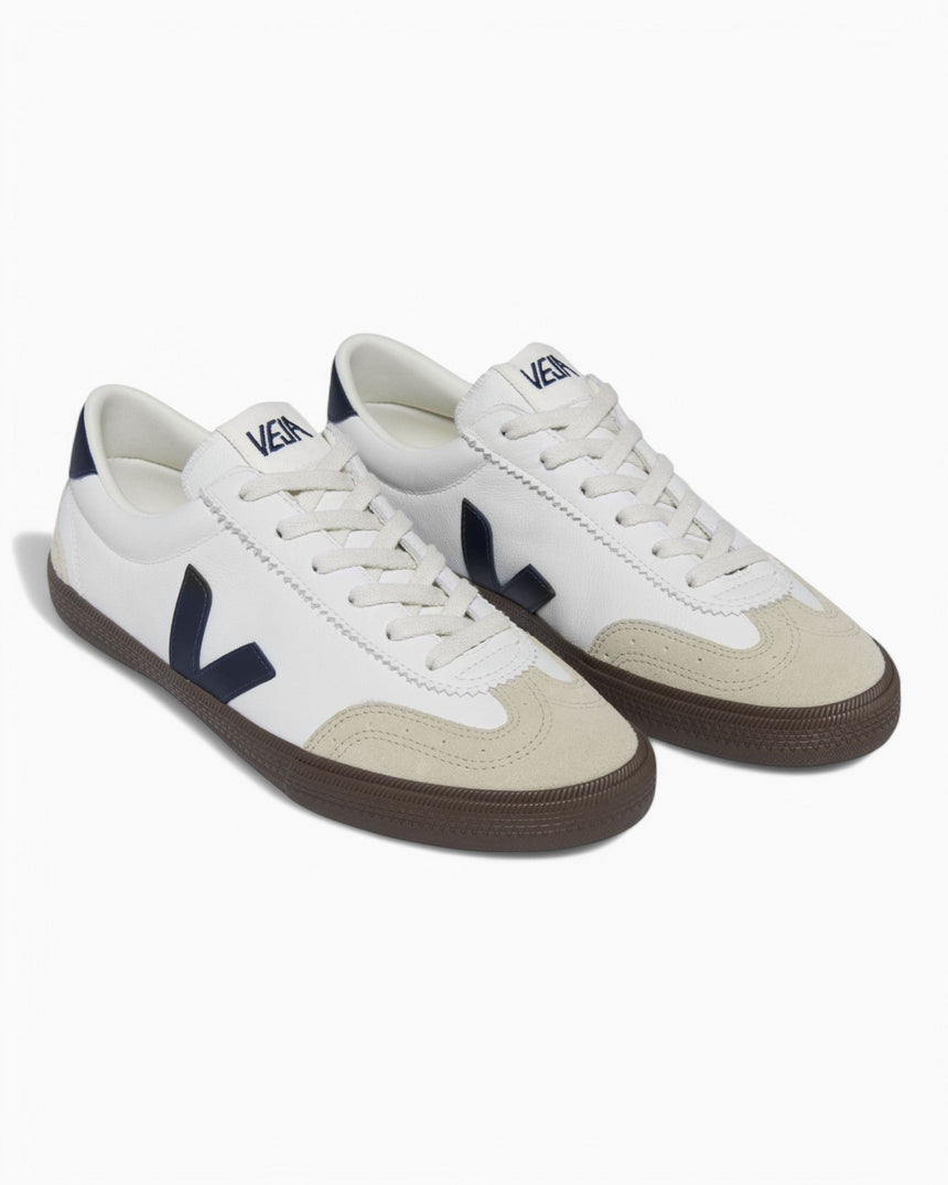 VEJA Volley Organic Traced Leather Erkek Sneaker