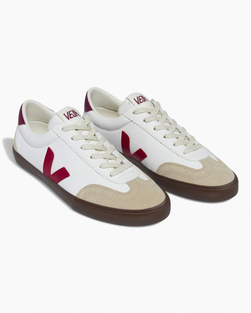 VEJA Volley Organic Traced Leather Erkek Sneaker