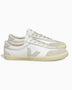 VEJA Volley Organic Traced Leather Kadın Sneaker White/Natural