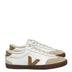 VEJA Volley Organic Traced Leather Kadın Sneaker White/Tent/Bark