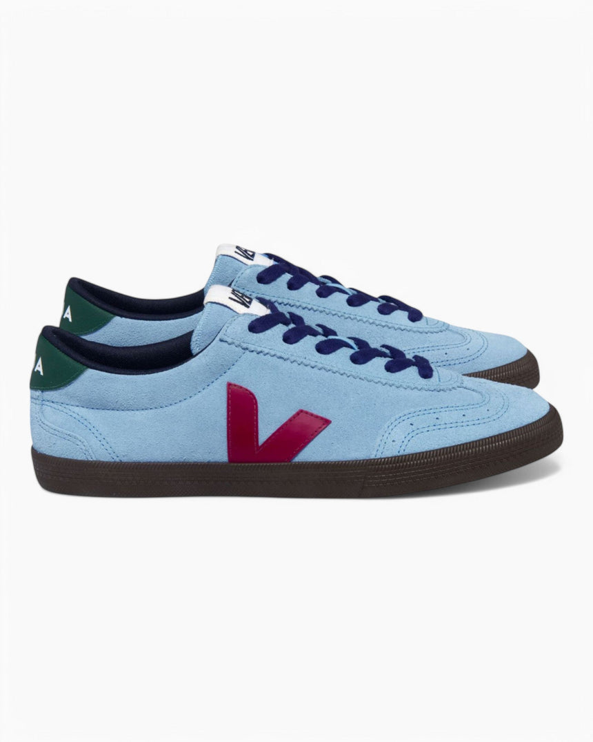 VEJA Volley Suede Erkek Sneaker Aqua/Marsala/Eagle