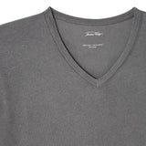 American Vintage - Devon Erkek V-Neck T-Shirt - Vitruta