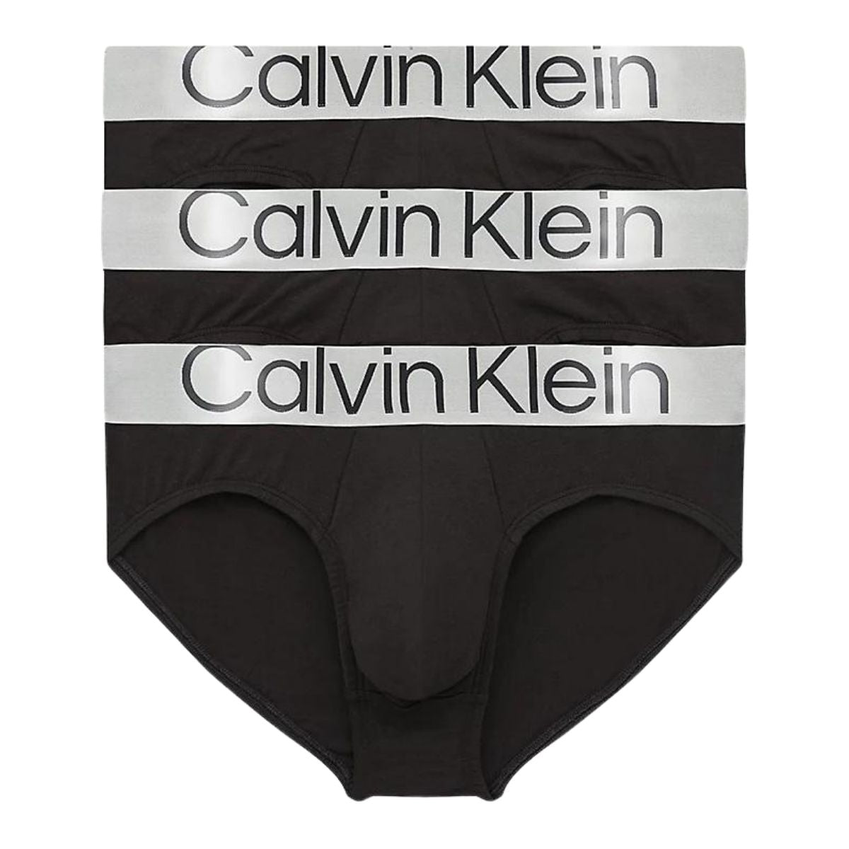 Calvin Klein - Hip Brief 3PK Black - Erkek - Vitruta