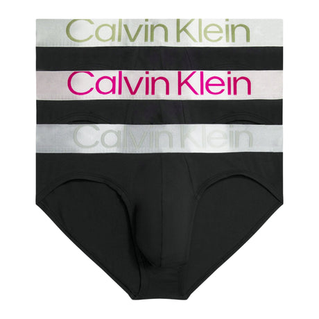 Calvin Klein - Hip Brief Trunk 3PK Steel Cotton - Erkek - Vitruta