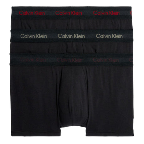 Calvin Klein - Low Rise Trunk 3PK Cotton Stretch - Erkek - Vitruta