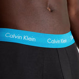Calvin Klein - Low Rise Trunk 7PK Cotton Stretch - Erkek - vitruta