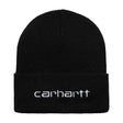 Carhartt WIP Script Beanie Black/White