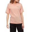 Carhartt WIP - S/S Script Emboidery T-Shirt Grapefruit - Kadın - Vitruta