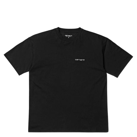 Carhartt WIP S/S Script Embroidery Kadın T - Shirt Black