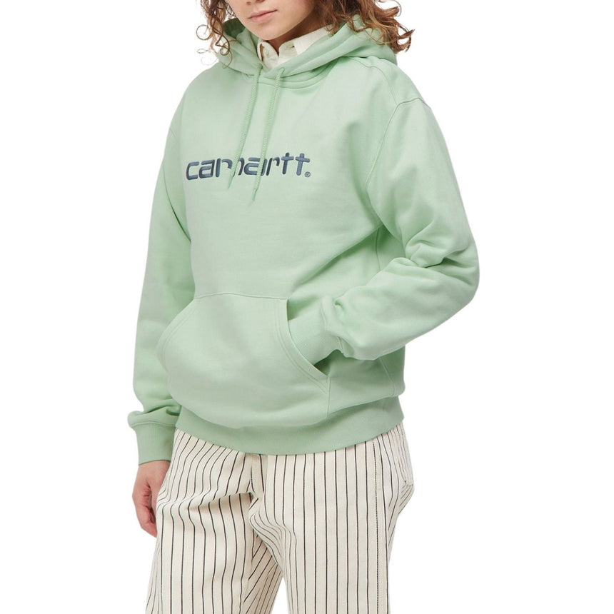 Carhartt WIP - W' Hooded Sweatshirt Pale Spearmint/Icy Water - Kadın - Vitruta
