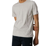 Champion - Logo Patch Crewneck Erkek T-Shirt - Vitruta
