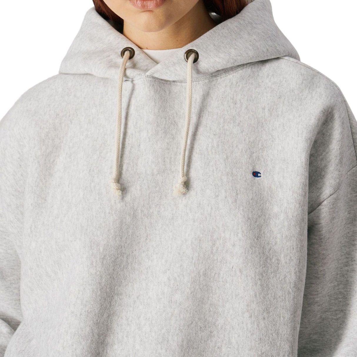 Champion - Oversized Reverse Weave Hooded Kadın Sweatshirt - Vitruta