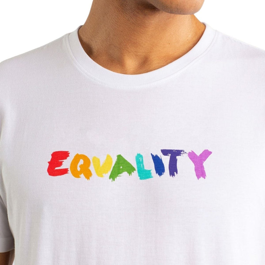 Dedicated - T-shirt Stockholm Equality Marker White - Vitruta