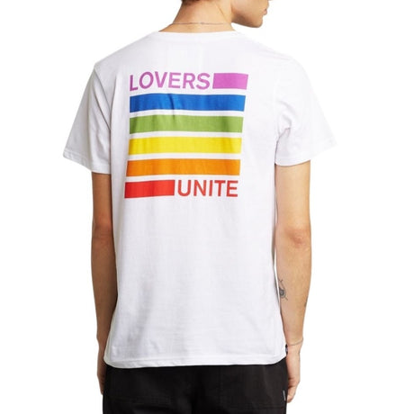 Dedicated - T-shirt Stockholm Lovers Unite White - Vitruta