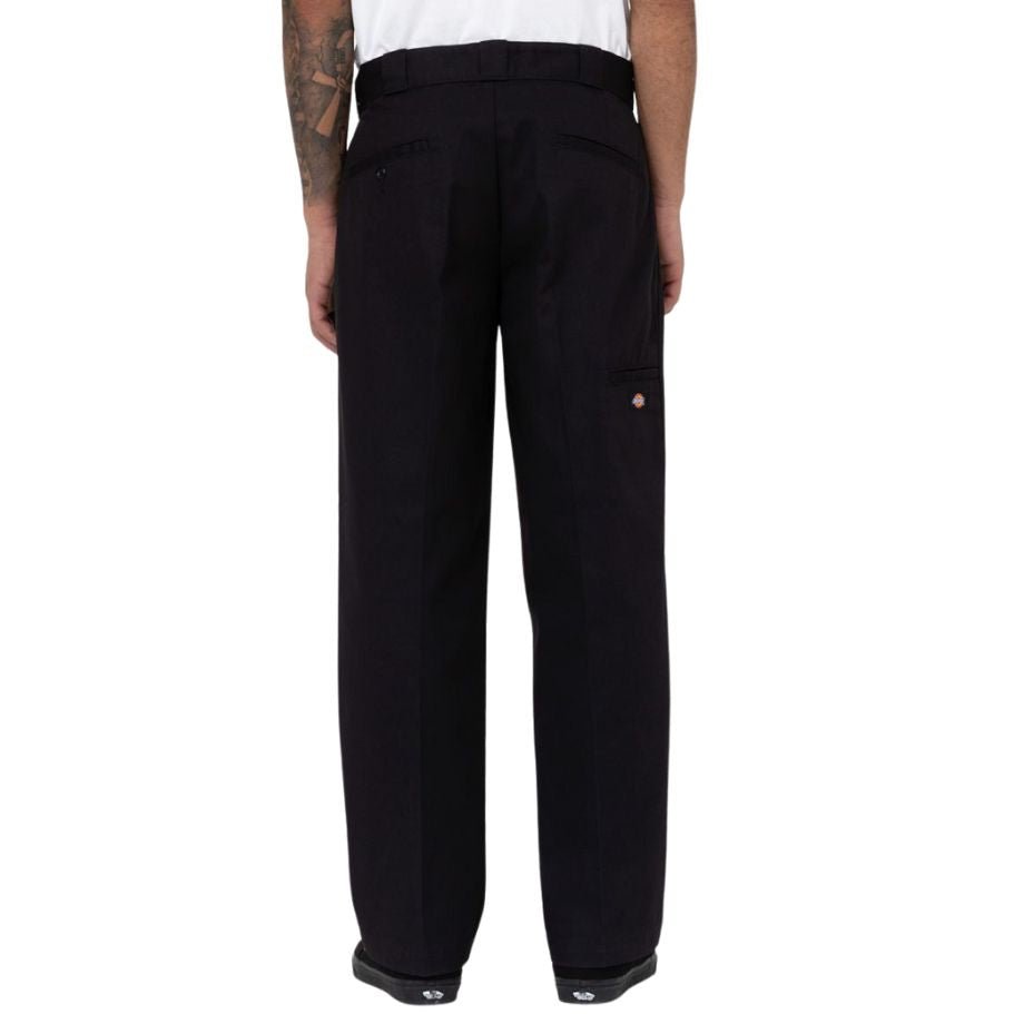 Duck Canvas Carpenter Trousers in Washed black | Trousers | Dickies UK.
