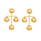 Dieci Dita - Gold Ornament Earring - Vitruta