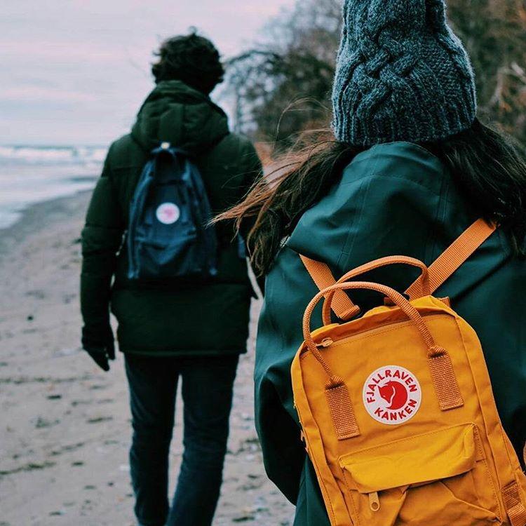 Fjällräven - Kånken Mini Ochre - Vitruta