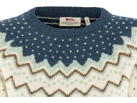 Fjällräven - Övik Knit Sweater Kadın - Vitruta