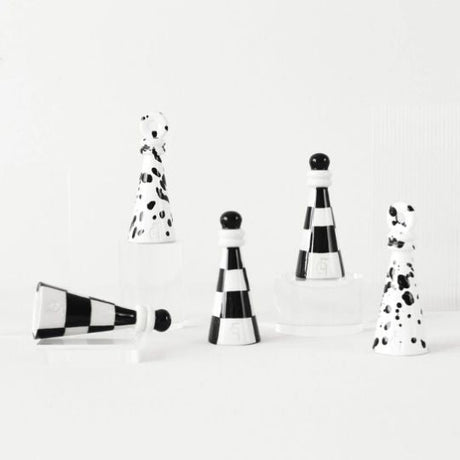 Flame Game - Mum Söndürücü Kareli Siyah-Beyaz - Vitruta