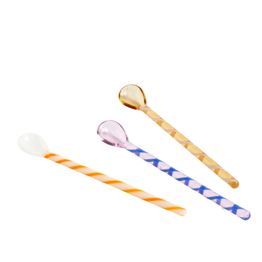 HAY Design - Glass Spoons Spice Set of 3 - Vitruta