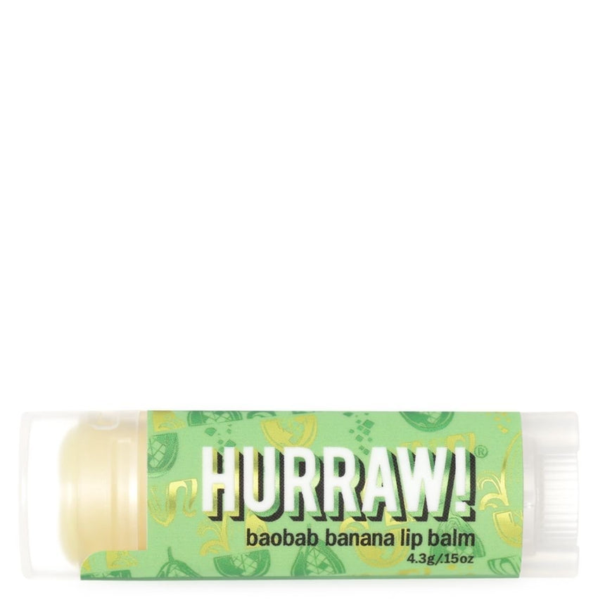 Hurraw - Baobab Banana Lip Balm - Vitruta