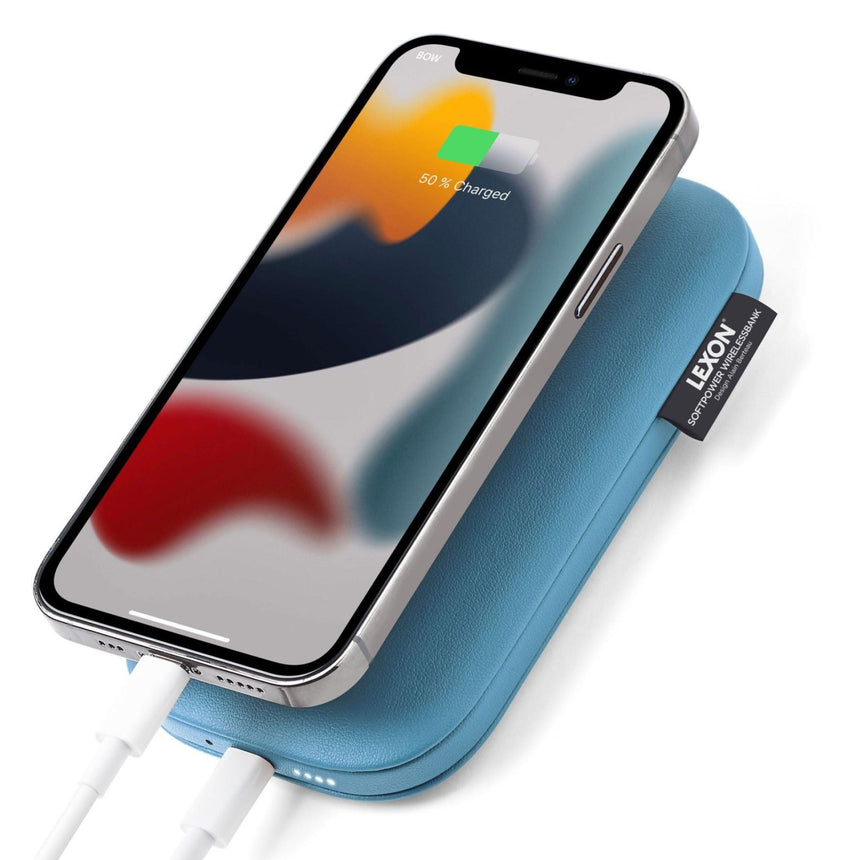 Lexon - Softpower Wirelessbank Kablosuz Şarj Cihazı&Powerbank - Vitruta