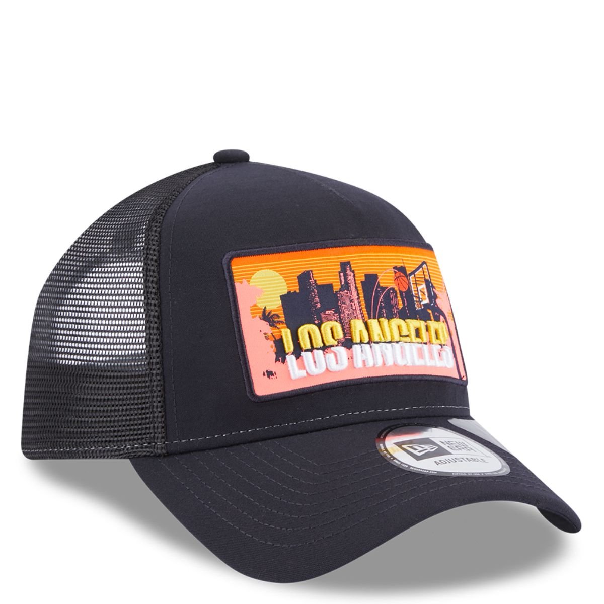 New Era - Los Angeles License Plate Repreve A-Frame Trucker Şapka - Vitruta