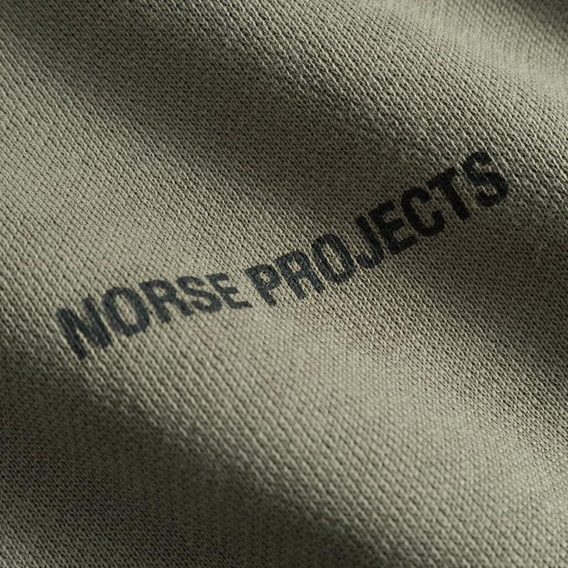 Norse Projects - Arne Relaxed Organic Logo Erkek Sweatshirt - vitruta